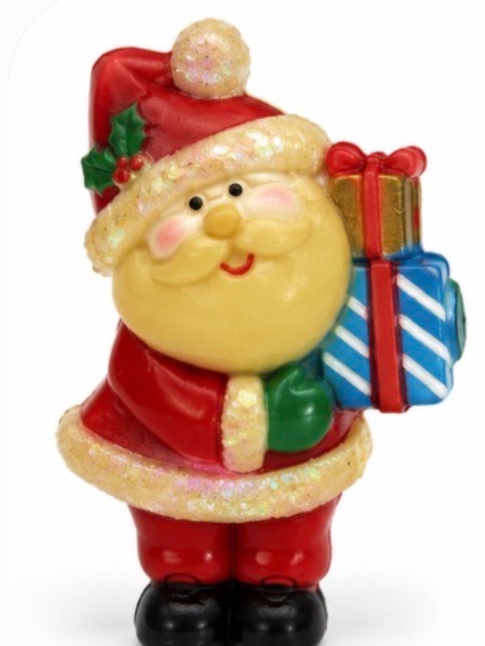 Vintage Fun World Santa Claus Christmas Brooch Pin Item No. 7000